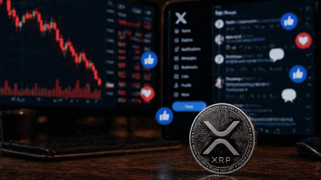 XRP positive sentiments blow up on social media despite losing critical support