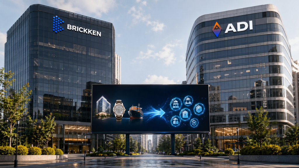 Brickken Brings Compliant RWA Tokenization to ADI Chain, Targeting MENA's USD 60 Billion Crypto Market Brickken Partners with ADI Foundation to Deploy Compliant Real-World Asset Tokenization Infrastructure on ADI Chain