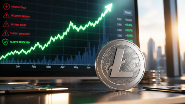 Litecoin price rise above USD 55, recovering in style from a DOS attack Litecoin price rise above $55, recovering in style from a DOS attack