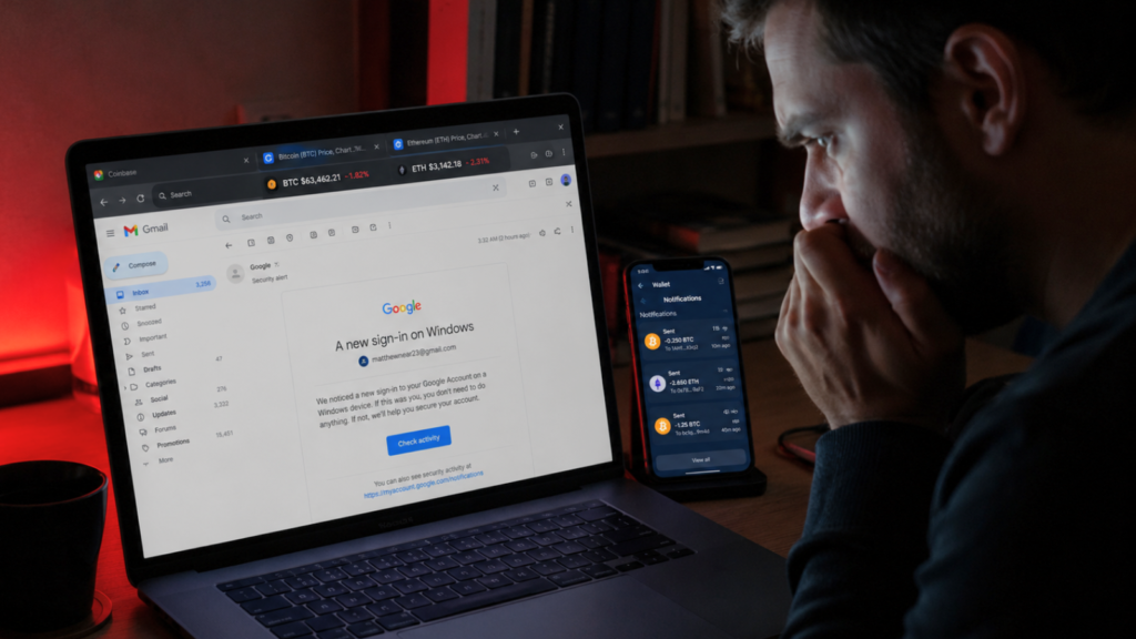 Legit-Looking Security Alerts Target Crypto Users Through Google Emails Legit-Looking Security Alerts Target Crypto Users Through Google Emails