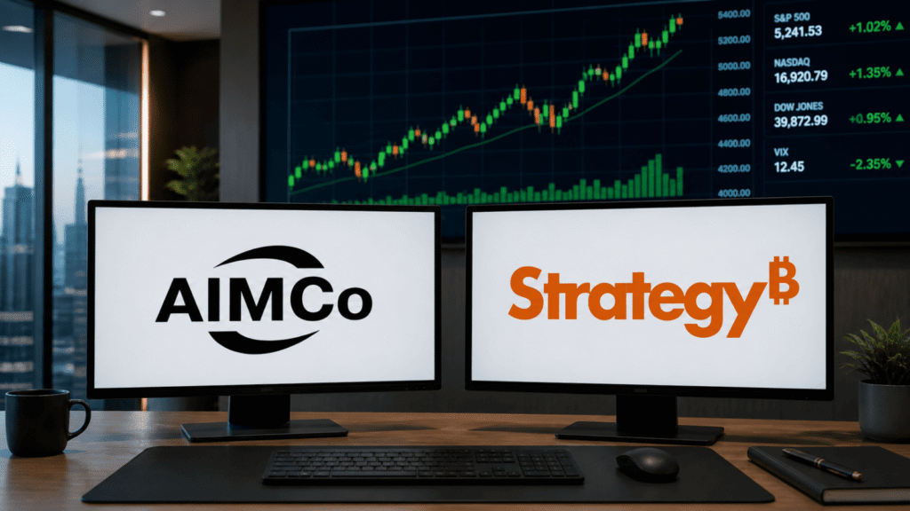 Canadian Pension Fund AIMCo Accumulates Strategy Stake, Gains USD 69M Unseen Profit Canadian Pension Fund AIMCo Accumulates Strategy Stake, Gains USD 69M Unseen Profit