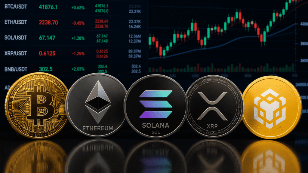 The top five crypto assets are rebounding but the recovery remains fragmented