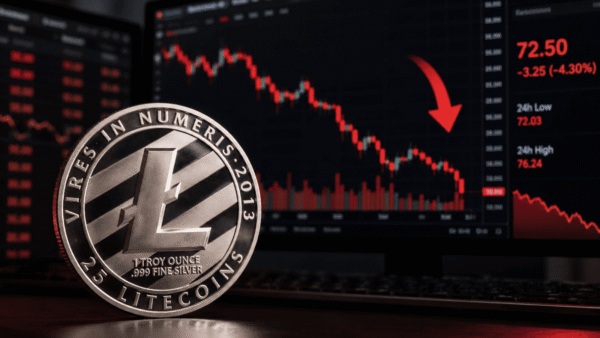 Litecoin (LTC) bottoms out after 8 months of persistent downward pressure Litecoin (LTC) bottoms out after 8 months of persistent downward pressure