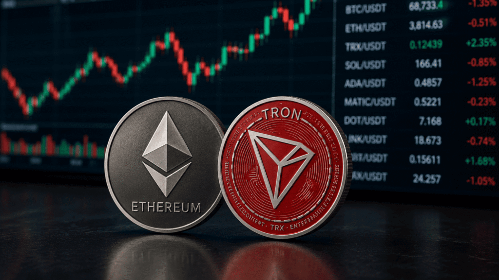 Tron Surpasses Ethereum in Fee Income as Payment Activity Accelerates