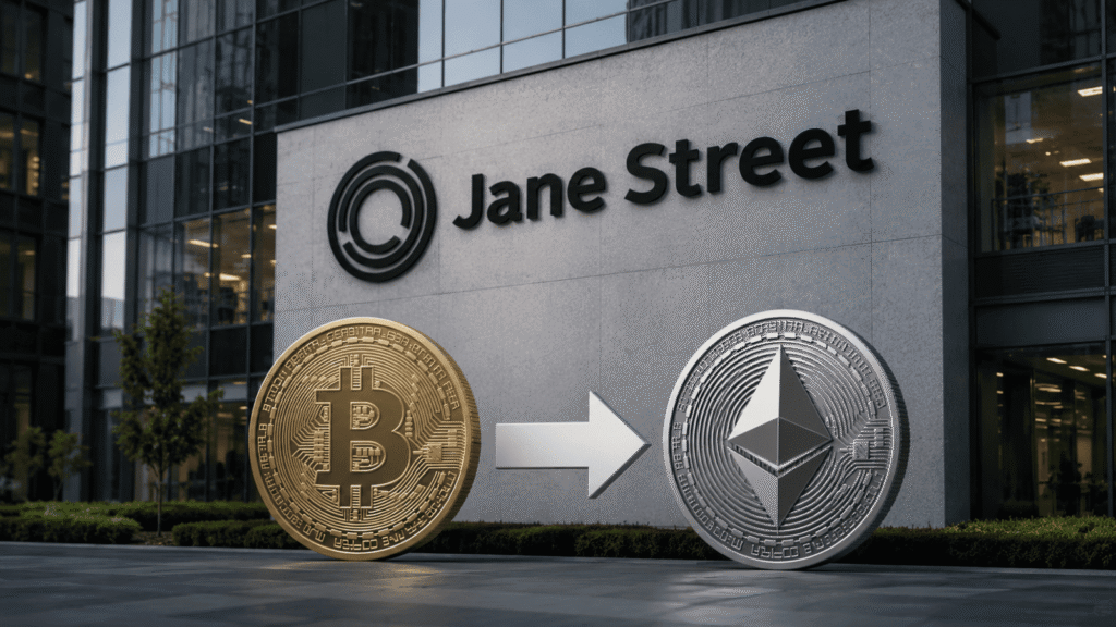Jane Street’s Q1 2026 filing shows shift from Bitcoin to Ethereum exposure Jane Street’s Q1 2026 filing shows shift from Bitcoin to Ethereum exposure