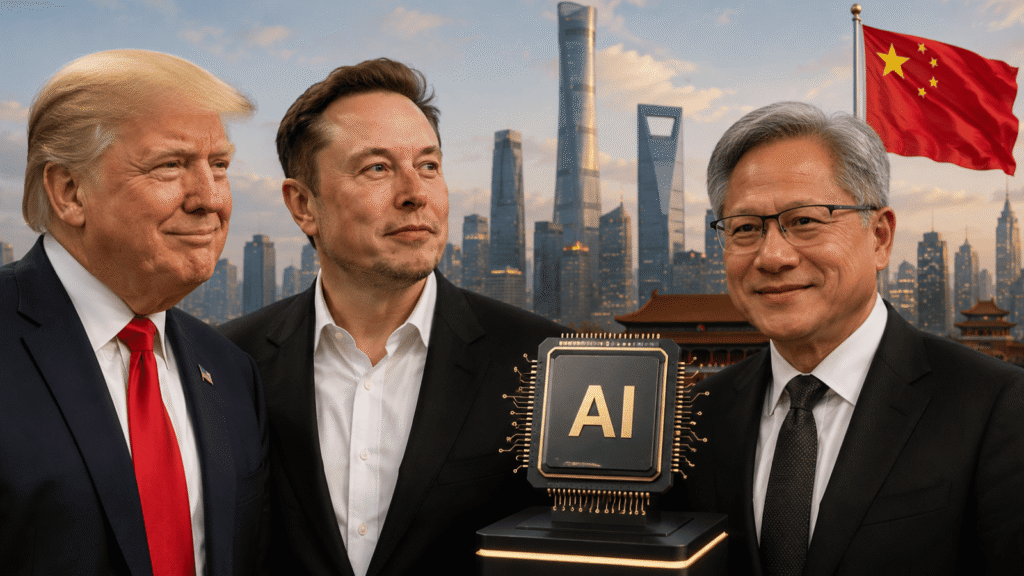 Trump, Musk, Huang land in Beijing, analysts forecast major AI, chip-related updates Trump, Musk, Huang land in Beijing, analysts forecast major AI, chip-related updates
