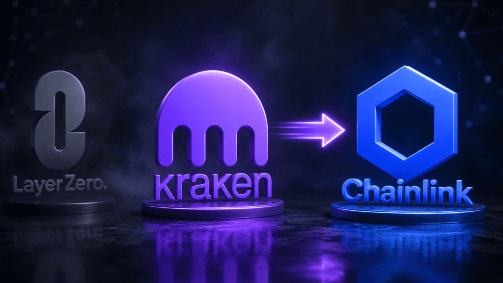 Kraken ditches LayerZero, migrates USD 3 billion to Chainlink + TA Kraken ditches LayerZero, migrates USD 3 billion to Chainlink + TA