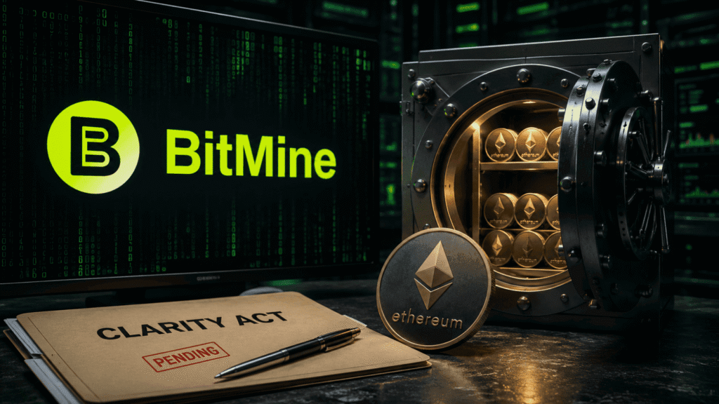 Bitmine discloses 5.28M ETH in reserves, hails CLARITY update
