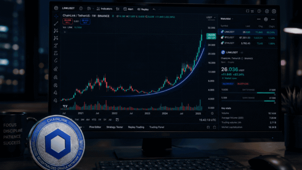 Chainlink holds parabolic shape despite being rejected at USD 10 Chainlink holds parabolic shape despite being rejected at $10