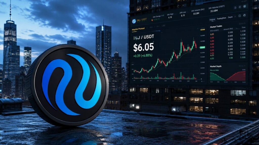 INJ tests USD 6 resistance as traders eye historic move to USD 10 INJ tests USD 6 resistance as traders eye historic move to USD 10