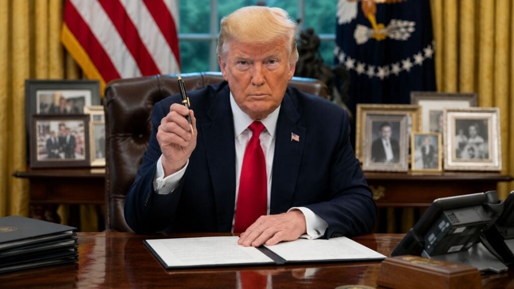 Trump scraps signing of landmark executive order regulating AI