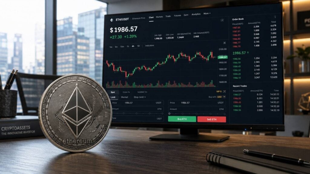 Ethereum plunges below USD 2k+ TA Ethereum plunges below USD 2k+ TA