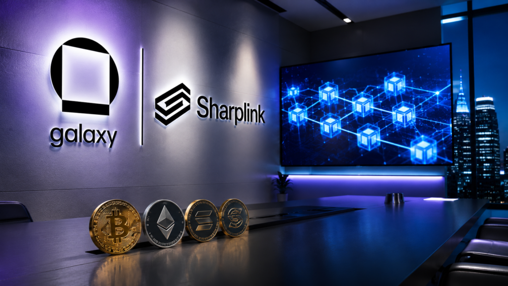 Galaxy and Sharplink to launch DeFi fund