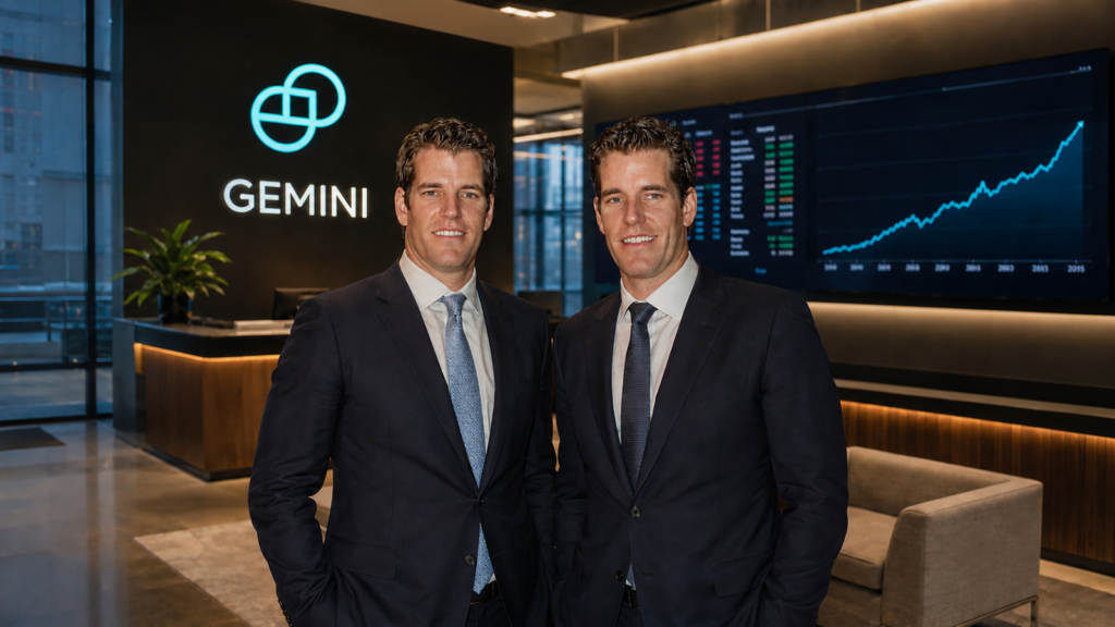 Winklevosses invest USD 100 million in Gemini Space Station Inc. (GEMI)