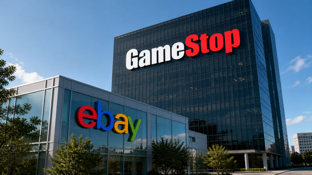 Huge! GameStop to Bid on eBay, aiming for USD 100 billion milestone - Stocks jump GameStop to bid on eBay.