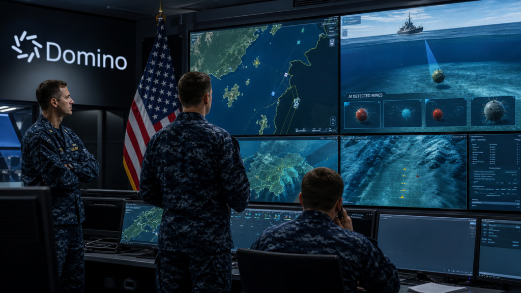 U.S. Navy Signs USD 100M AI Mine-Detection Deal With Domino Data Lab U.S. Navy Signs USD 100M AI Mine-Detection Deal With Domino Data Lab