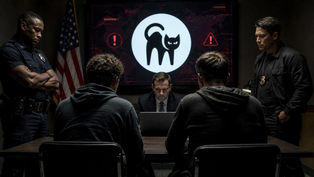 U.S. cybersecurity workers jailed for BlackCat ransomware scheme