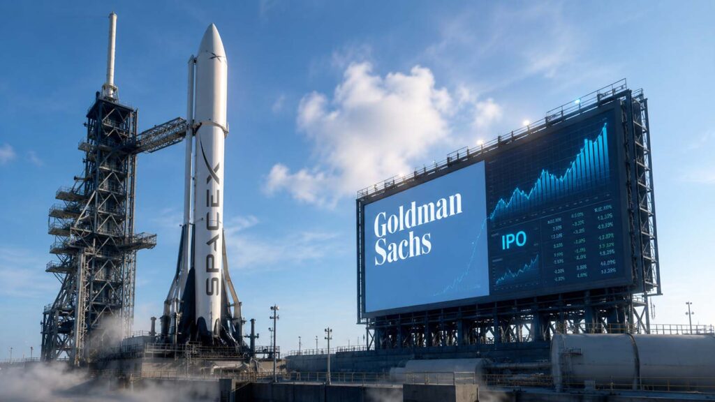 SpaceX picks Goldman Sachs to lead record-breaking IPO, targeting over USD 2 trillion valuation SpaceX selects Goldman Sachs for IPO