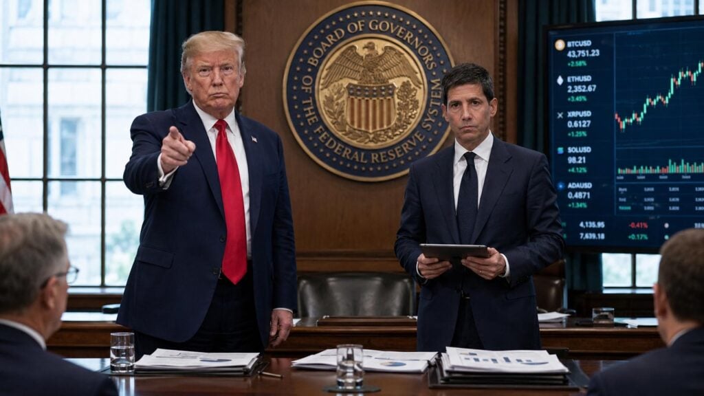 Donald Trump Installs Kevin Warsh as Fed Chair, Drawing Crypto Market Attention