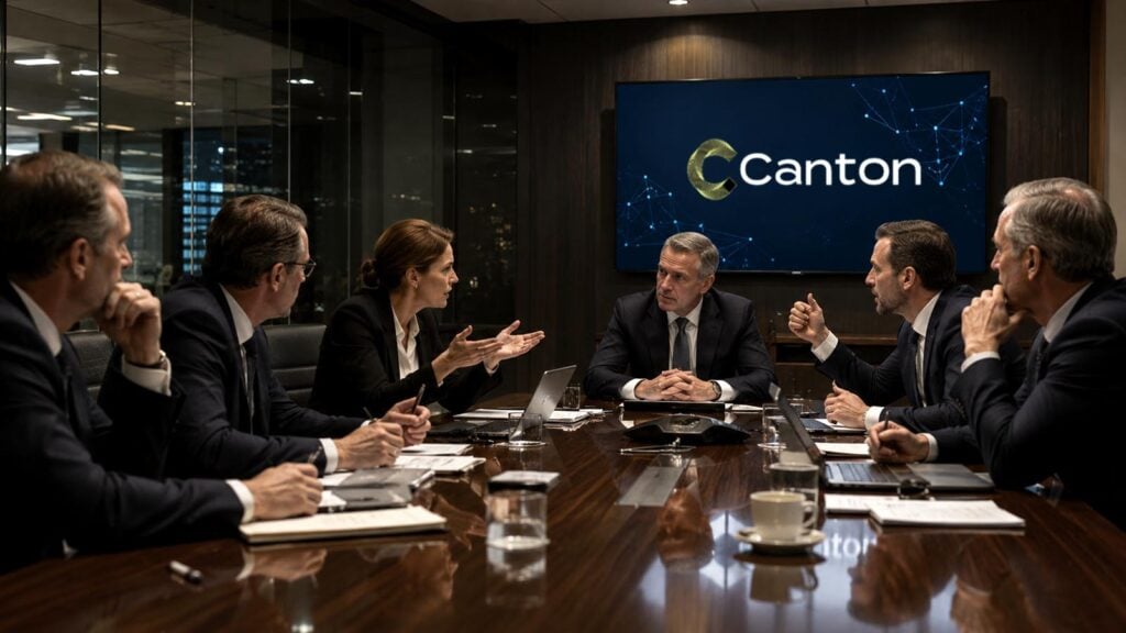 Why is Canton Network a "controversial" blockchain