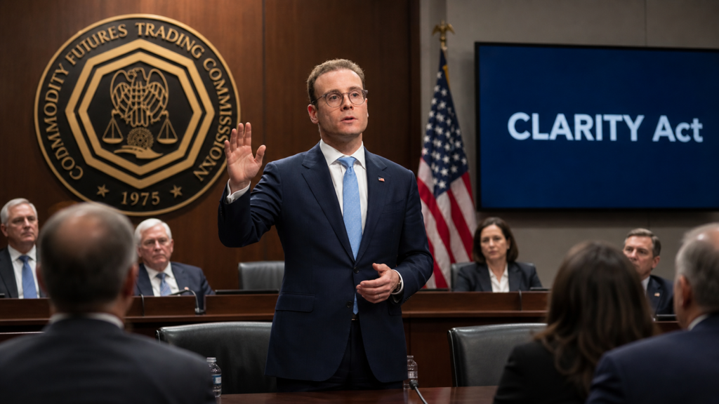 'All hands on deck': CFTC chief Michael Selig on CLARITY Act delays 'All hands on deck': CFTC chief Michael Selig on CLARITY Act delays