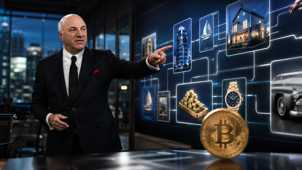 ‘Bitcoin Still Fringe,’ Says O’Leary, Points to Tokenized Finance as Future