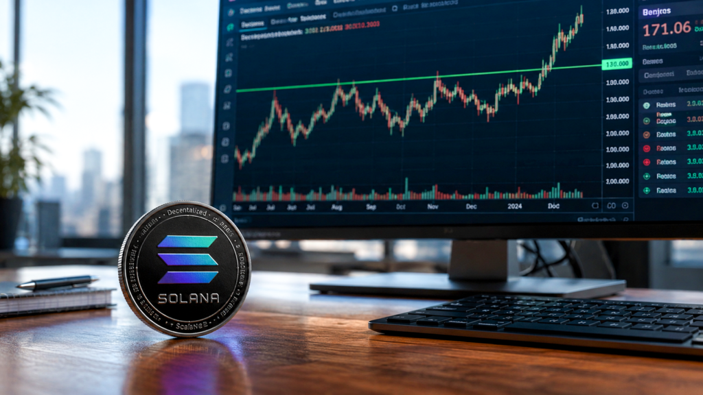 SOL is starting to break out of a multi month resistance trendline SOL is starting to break out of a multi month resistance trendline