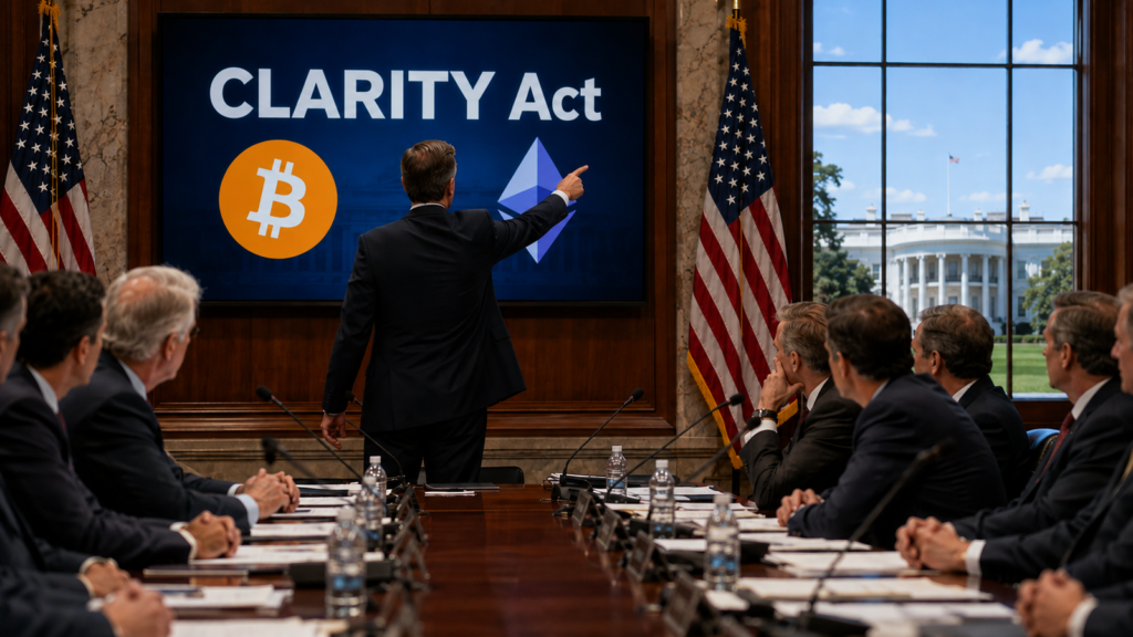 CLARITY Act vote faces fresh delays as Senate committee pushes decision to May 14 CLARITY Act vote faces fresh delays as Senate committee pushes decision to May 14