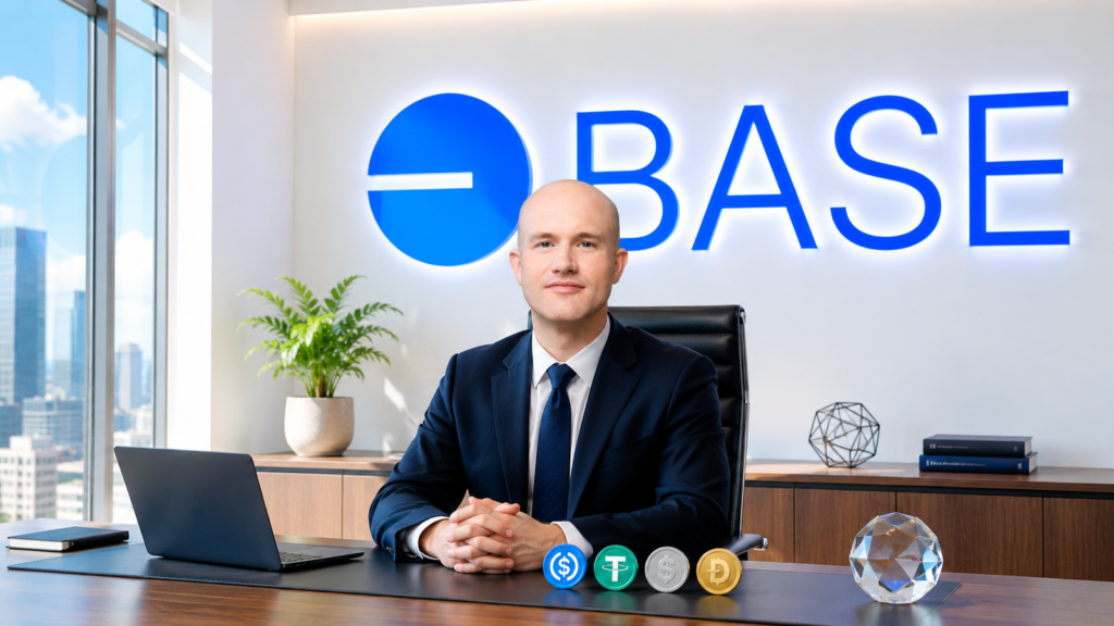 Coinbase CEO: Crypto is superior money, Base drives 10x stablecoin growth