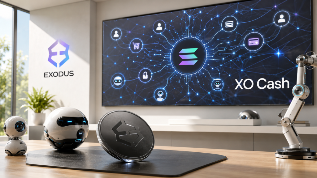 Exodus Unveils Solana-Based XO Cash to Power AI Agent Transactions Exodus Unveils Solana-Based XO Cash to Power AI Agent Transactions