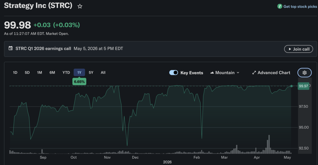 Strategy’s tokenized STRC hits Ethereum, BNB Chain and Solana with 11.5 percent yield Strategy’s tokenized STRC hits Ethereum, BNB Chain and Solana with 11.5 percent yield