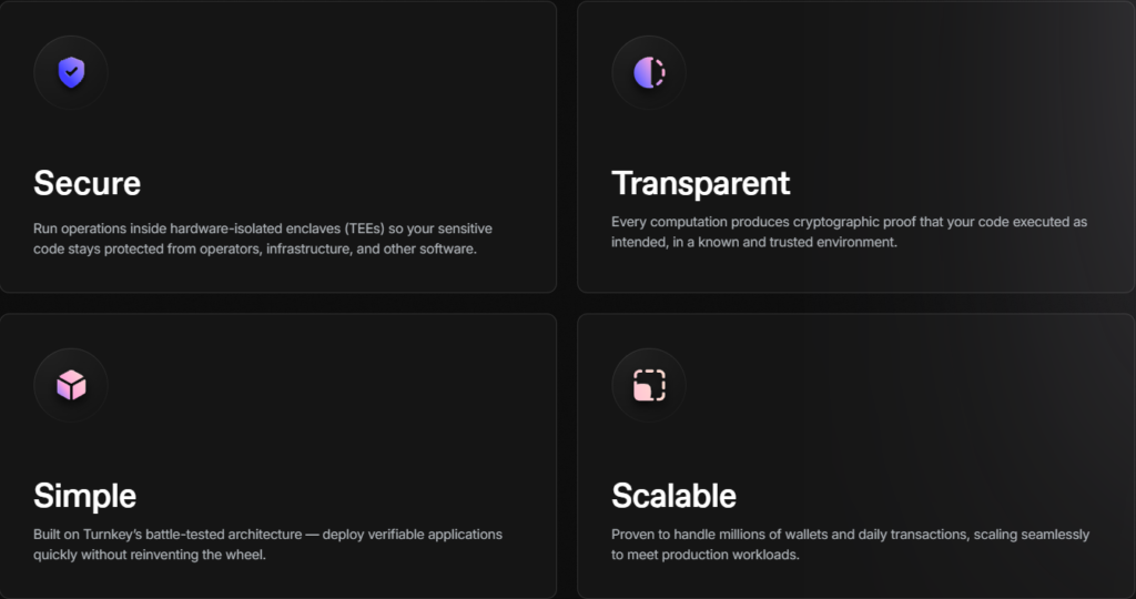Turnkey secures USD 12.5 million strategic investment to power crypto wallets and verifiable computing Strategic investment: Turnkey secures USD 12.5 million for crypto wallet & verifiable compute infrastructure: Circle Ventures, Archetype, and existing backers, including Sequoia and Galaxy, support the infrastructure layer for programmable security and AI-driven transactions.