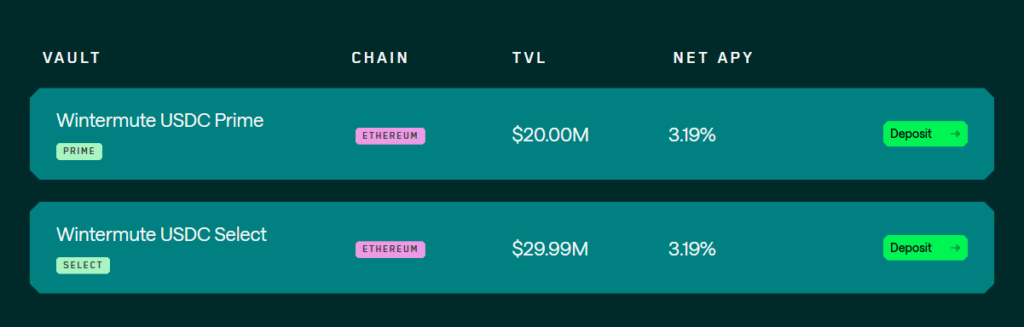 Wintermute launches Armitage: Institutional vault curation for DeFi lending markets Wintermute launches Armitage: Institutional vault curation for DeFi lending markets