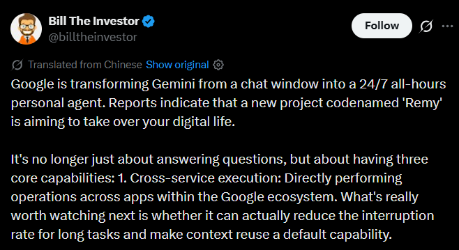 Google secretly whipping new AI agent codenamed Remy, here's the plan Google secretly whipping new AI agent codenamed Remy, here's the plan
