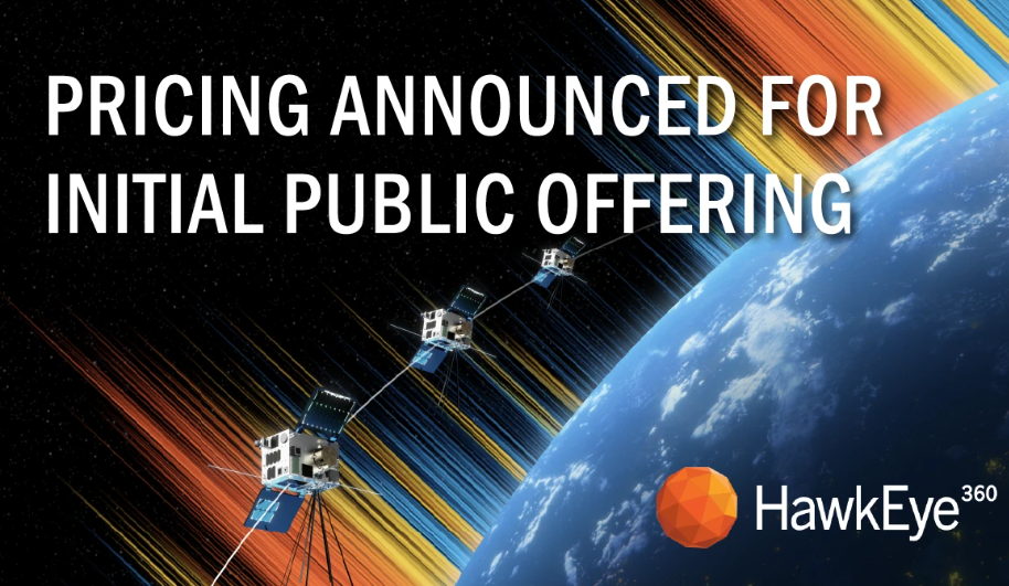 HawkEye 360 IPO raises 6 million as satellite surveillance firm goes public HawkEye 360 IPO raises 6 million as satellite surveillance firm goes public: The signals intelligence company priced 16 million shares at each, the top of its marketed range, and will trade on the NYSE under "HAWK".