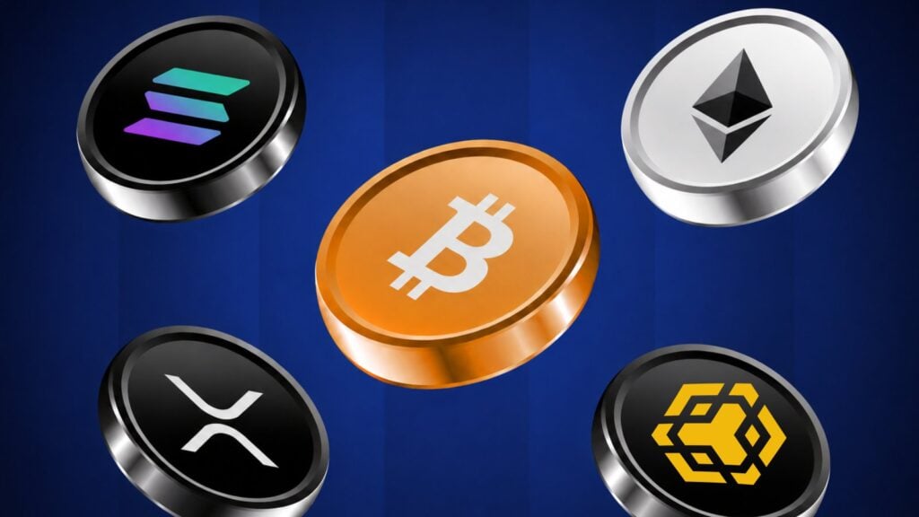 BTC, ETH, SOL, XRP, and BNB