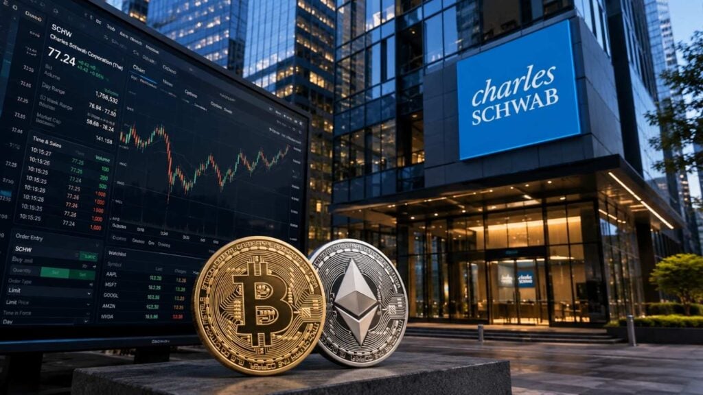 Charles Schwab Plans Crypto Spot Trading, Custody Launch for Advisors by 2027 Charles Schwab Plans Crypto Spot Trading, Custody Launch for Advisors by 2027