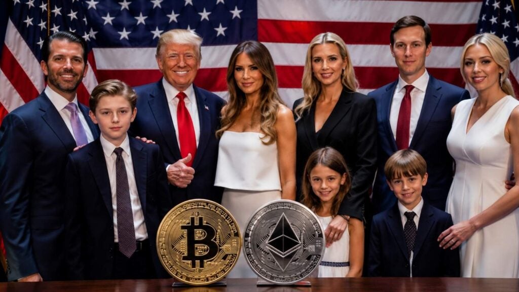 Trump Family Reaps USD 2.3 Billion from Crypto Ventures as Investor Losses Mount Trump Family Reaps USD 2.3 Billion from Crypto Ventures as Investor Losses Mount