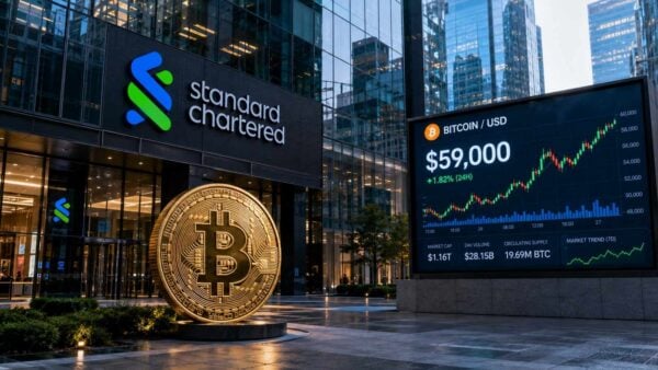 Standard Chartered analyst calls Bitcoin bottom at USD 59,000 as macro pressure fades Standard Chartered analyst calls Bitcoin bottom at $59,000 as macro pressure fades