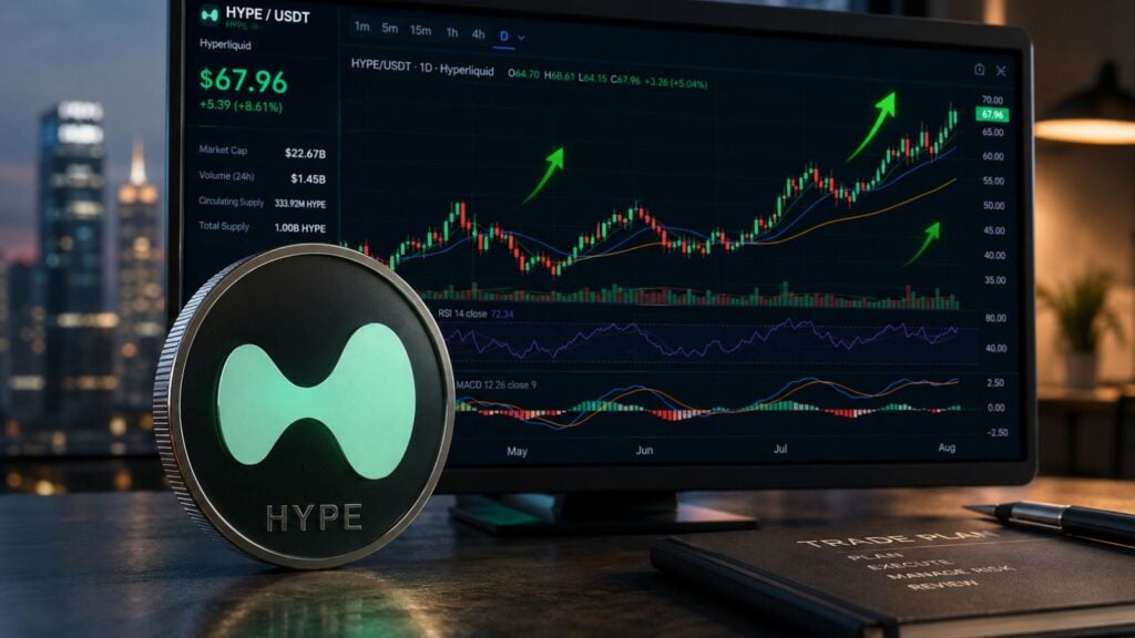 HYPE looks for USD 70 target as it turns previous all-time high into key support HYPE looks for USD 70 target as it turns previous all-time high into key support