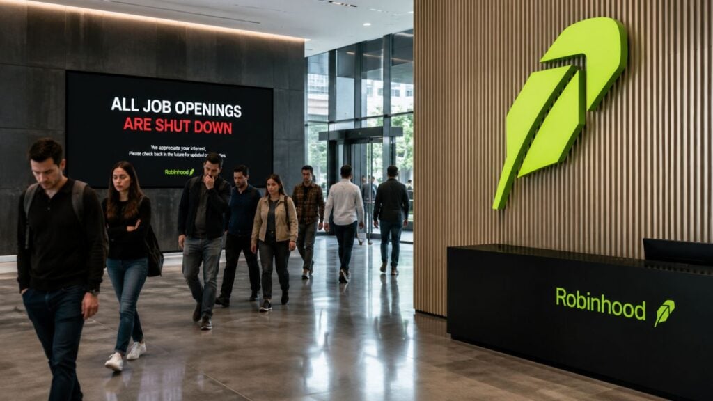 Robinhood trims staff by 10 percent, shuts down all remaining job openings Robinhood trims staff by 10 percent, shuts down all remaining job openings