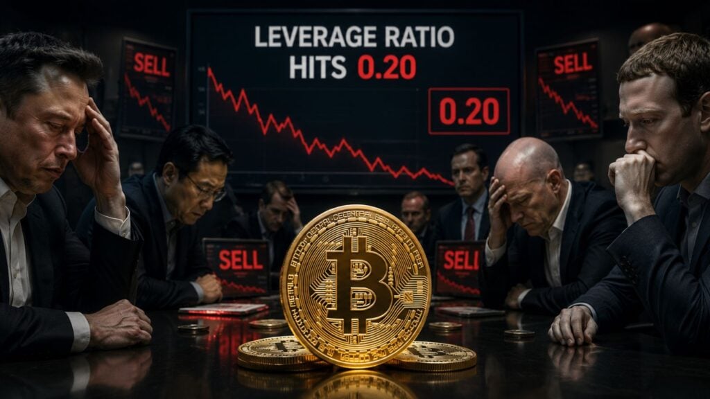 Bitcoin's leverage ratio hits 0.20, mirroring conditions seen before major selloffs Bitcoin's leverage ratio hits 0.20, mirroring conditions seen before major selloffs