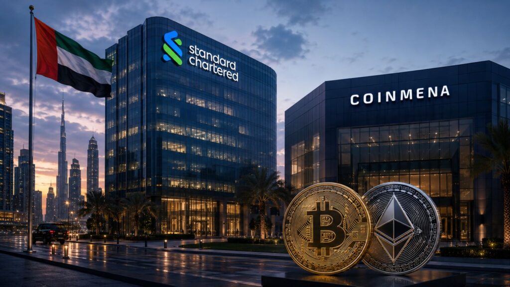 Standard Chartered taps CoinMENA FZE to scale crypto payment rails in UAE Standard Chartered taps CoinMENA FZE to scale crypto payment rails in UAE