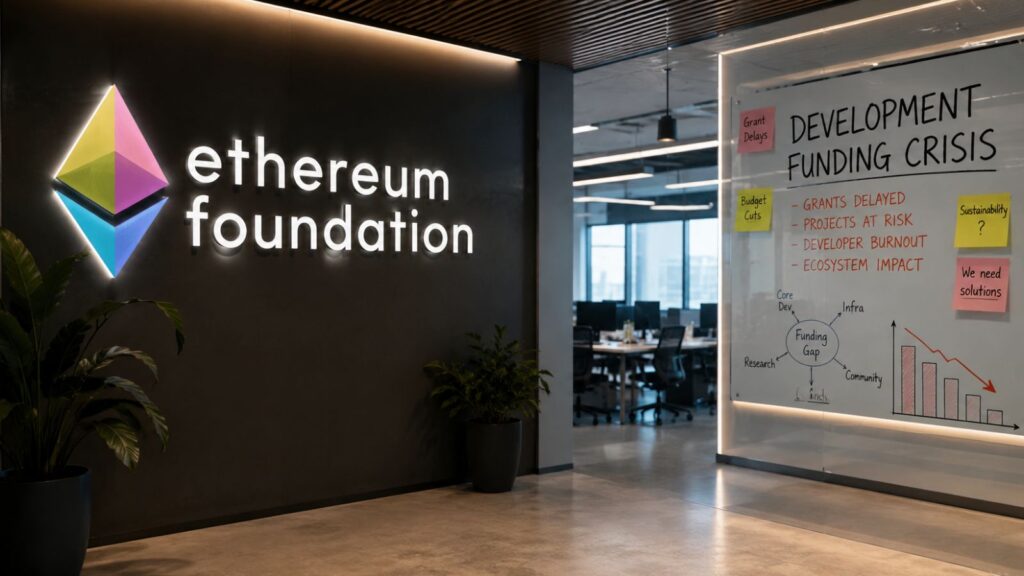 Former Ethereum Foundation Contributor Warns of Looming Core Development Funding Crisis Former Ethereum Foundation Contributor Warns of Looming Core Development Funding Crisis