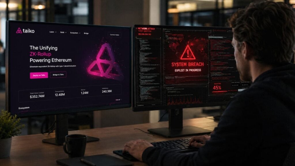 Taiko network exploited for USD 1.7M, block production halted