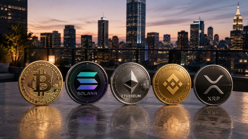 BTC,ETH,SOL,BNB AND XRP BTC,ETH,SOL,BNB AND XRP