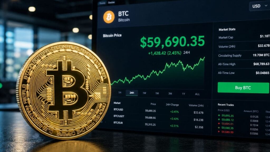 Bitcoin drops to 2026 low as inflation data dampens market optimism