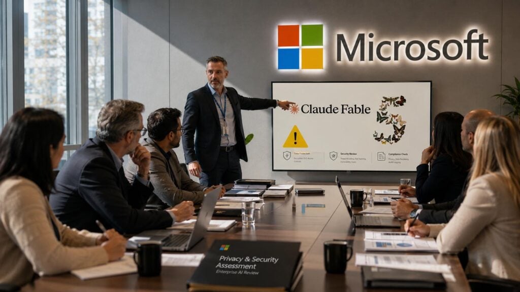 Microsoft keeps Claude Fable 5 away from employees as retention rules raise concerns Microsoft keeps Claude Fable 5 away from employees as retention rules raise concerns