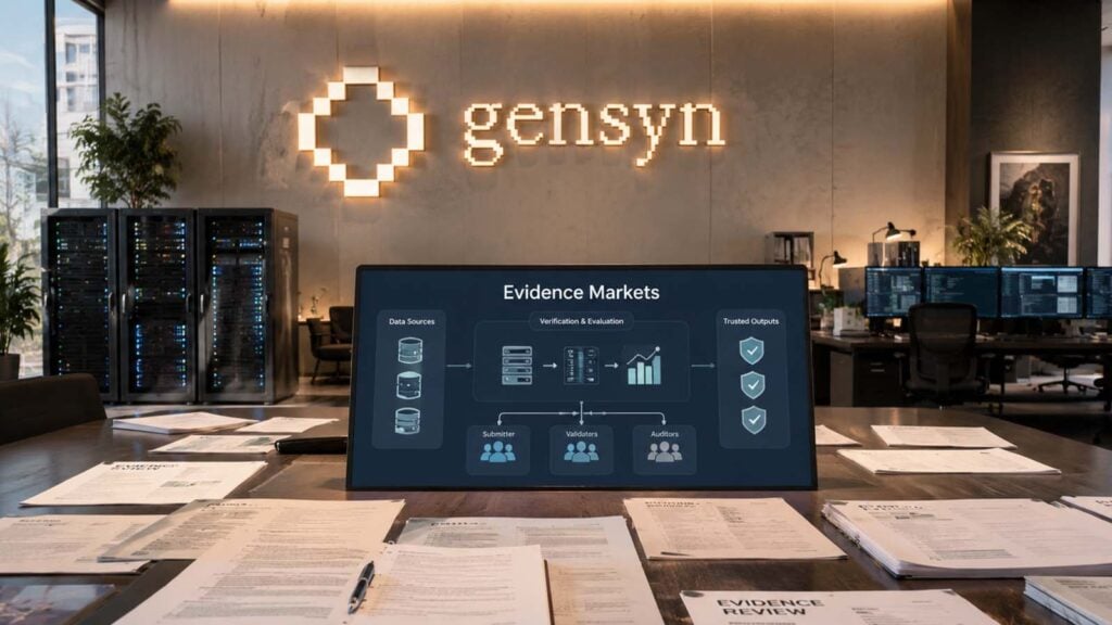 Gensyn AI introduces "Evidence Markets"