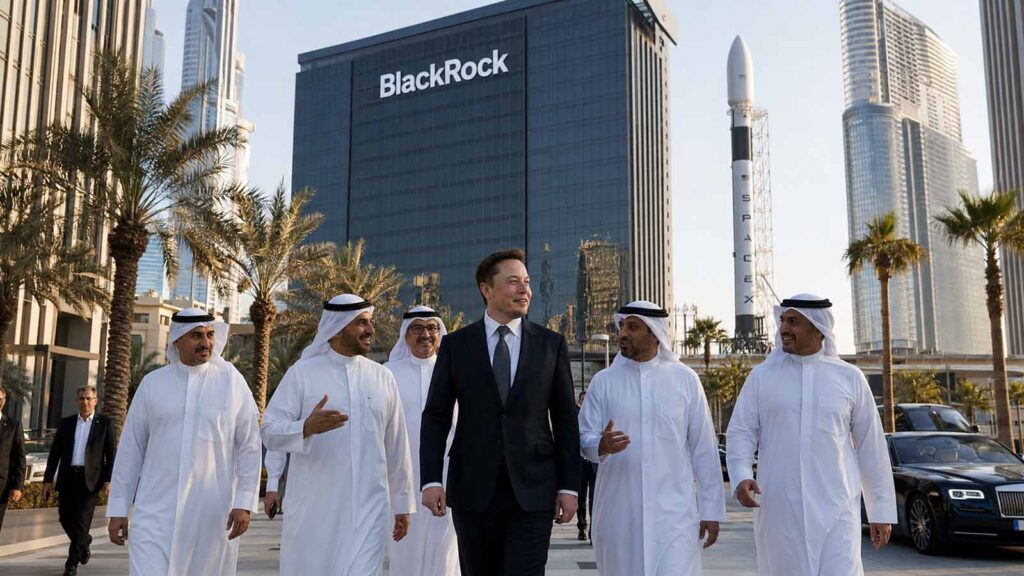 BlackRock seeks USD 5 billion in SpaceX shares as Gulf funds join IPO race BlackRock seeks USD 5 billion in SpaceX shares as Gulf funds join IPO race